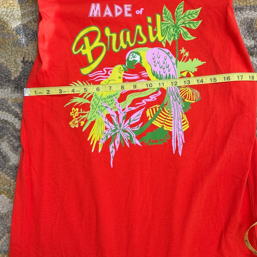 FARM Rio Mini Dress with Parrot Print - Picture 3 of 6